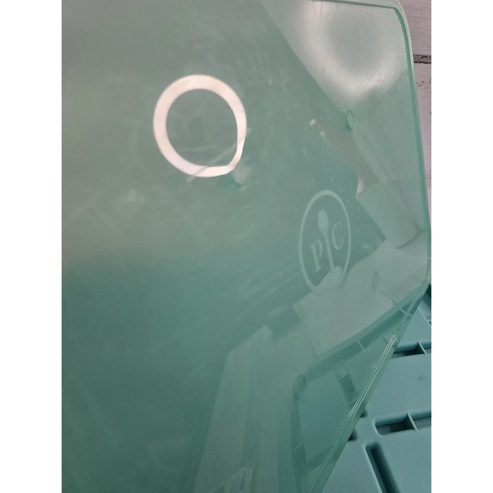 Pampered Chef Snack Bar Maker 100000 Teal Silicone 12 Well Mold with Lid